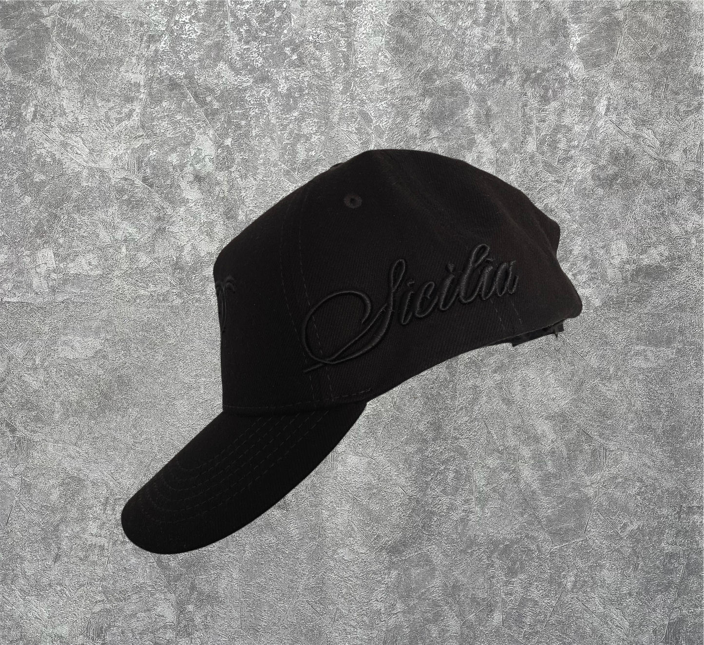 GORRA RICH IN SICILIA GAMUZA CUERO