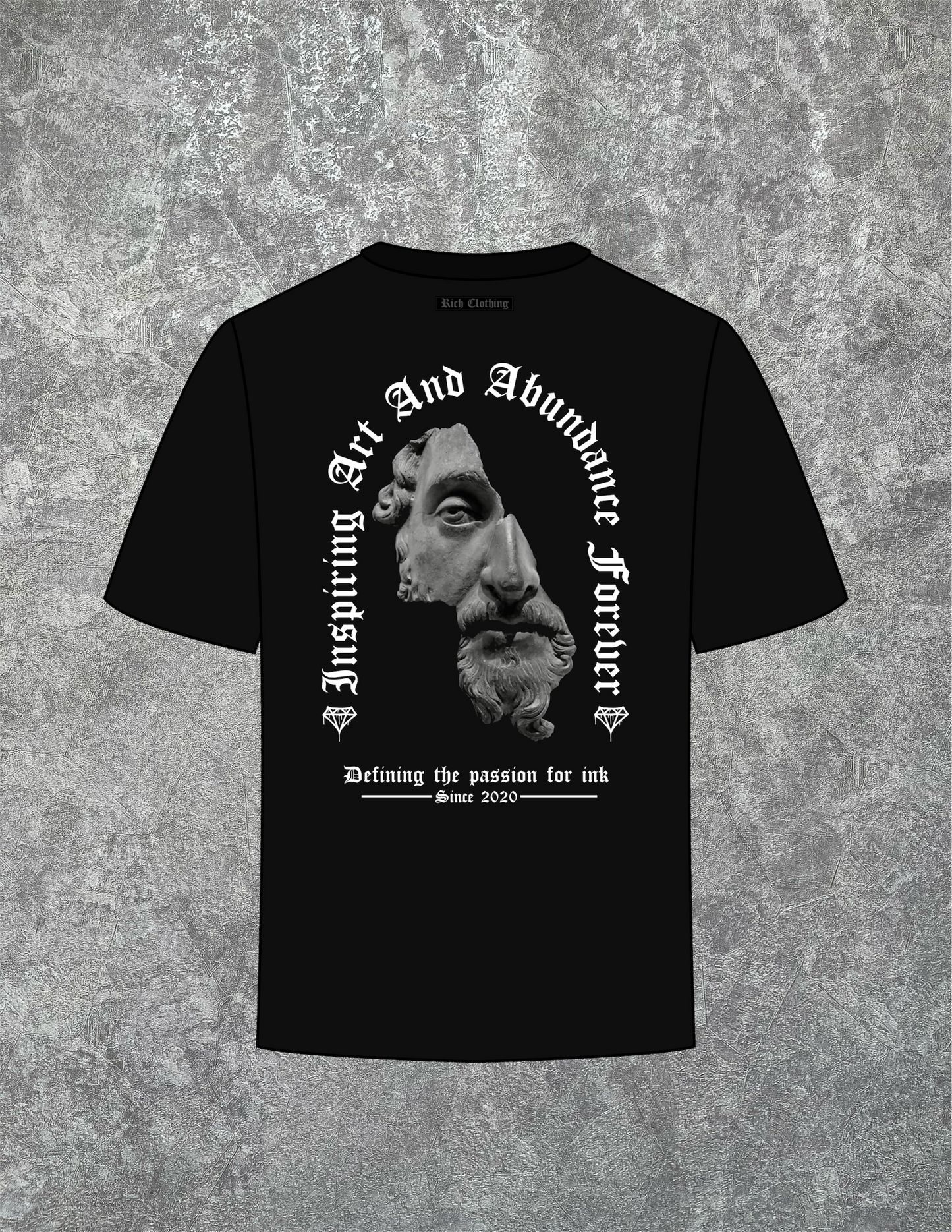 Camiseta Abundance RICH - Negra