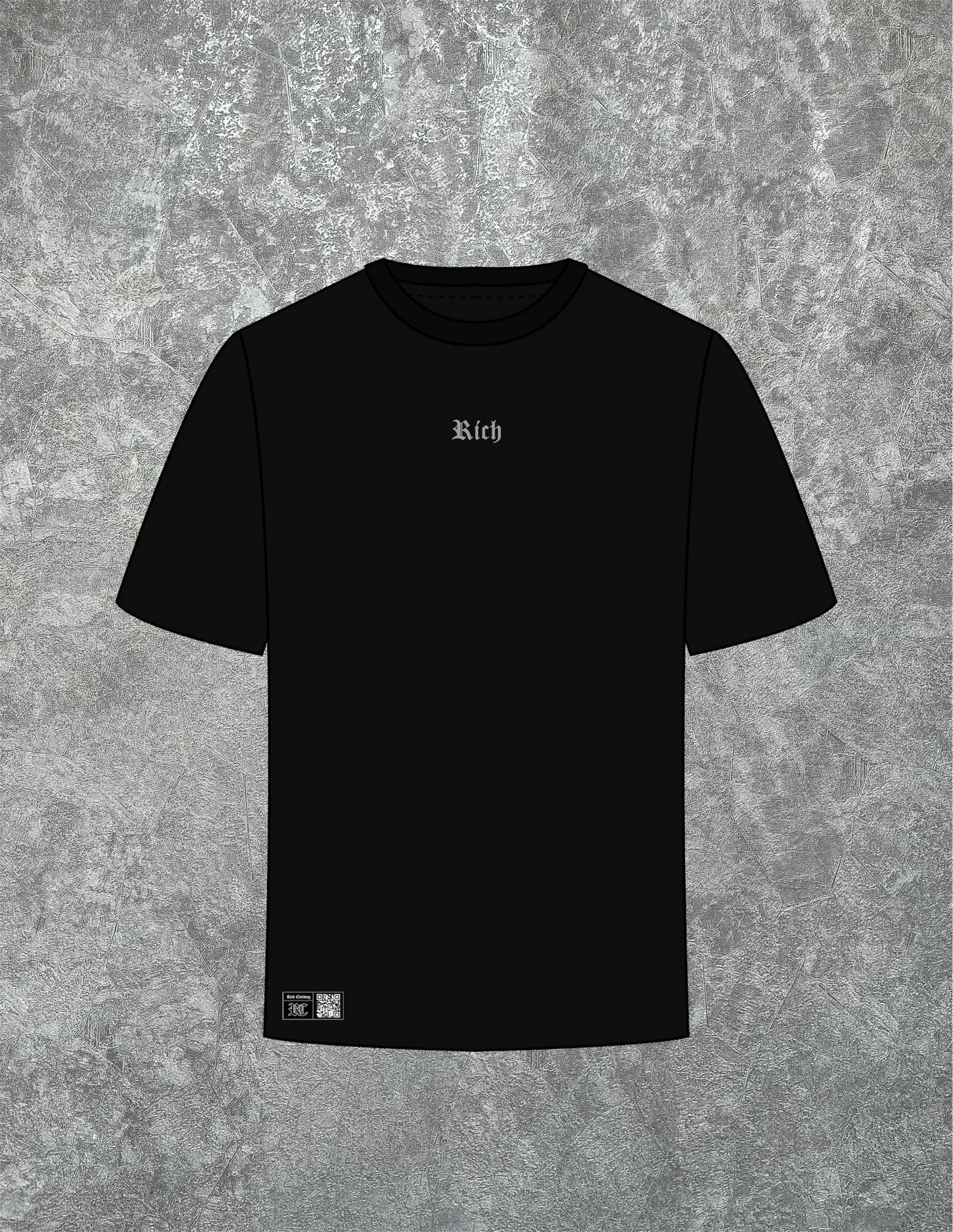 Camiseta Abundance RICH - Negra