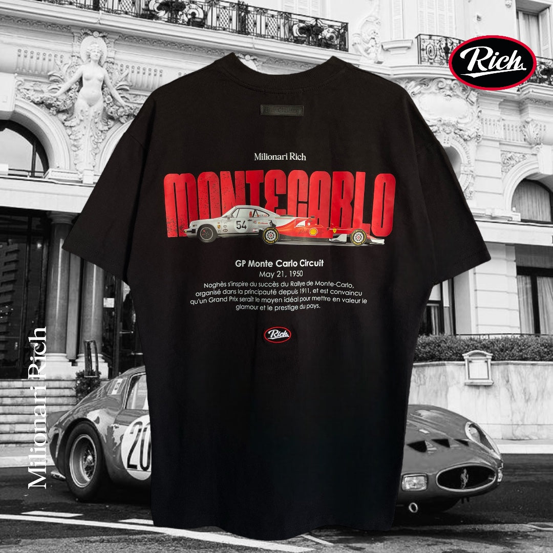 Camiseta Montecarlo negra