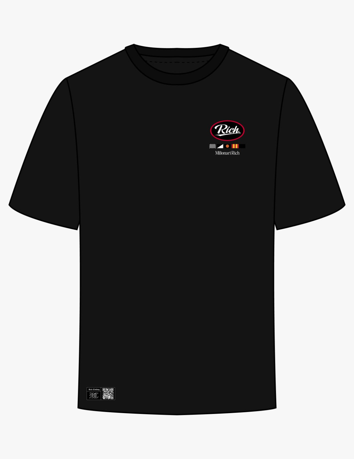Camiseta Montecarlo negra