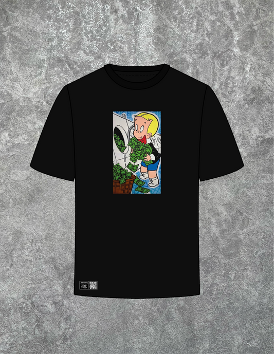 Camiseta Ricky - Negra