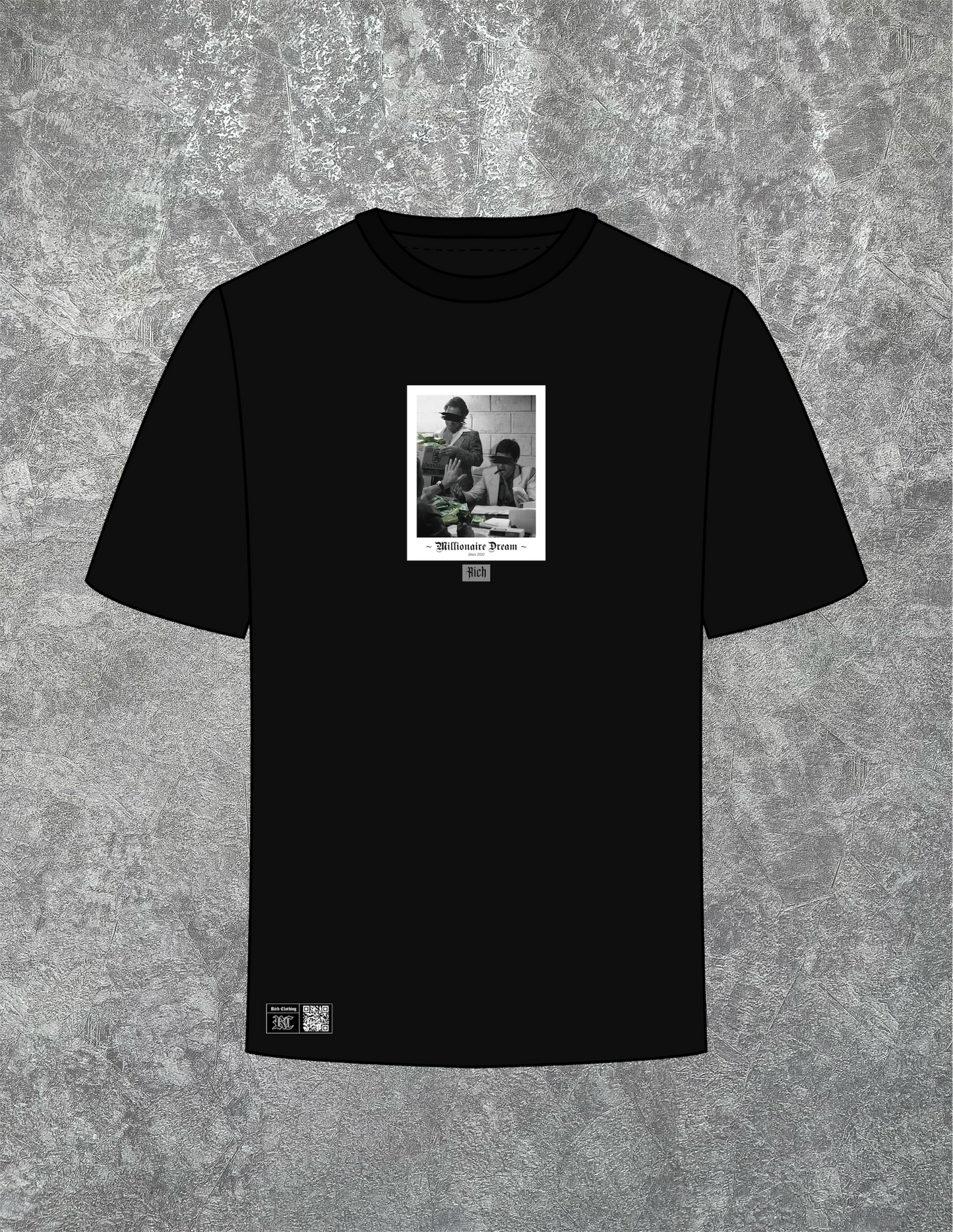 Camiseta Rich Montana - Negra