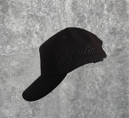 GORRA RICH IN SICILIA GAMUZA CUERO