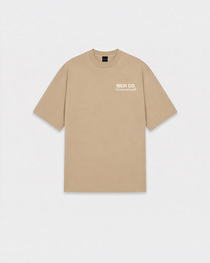 Camiseta essence of wealth ( café)