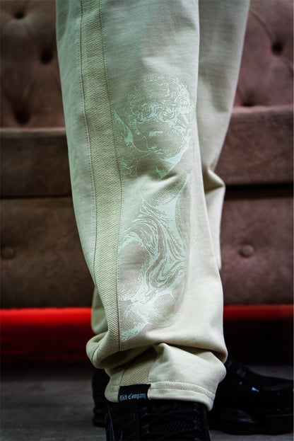 Sudadera essence of wealth ( beige)