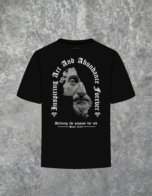 Camiseta Abundance RICH - Negra