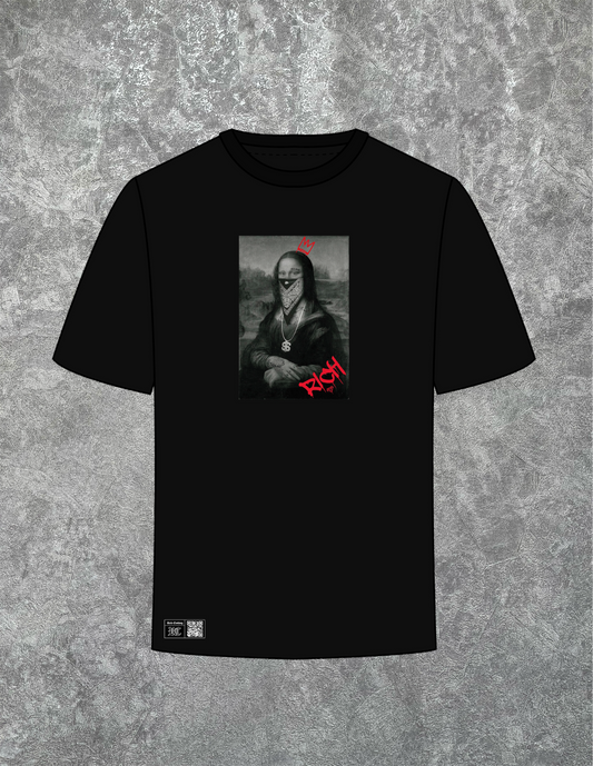 Camiseta Monalisa - Negra