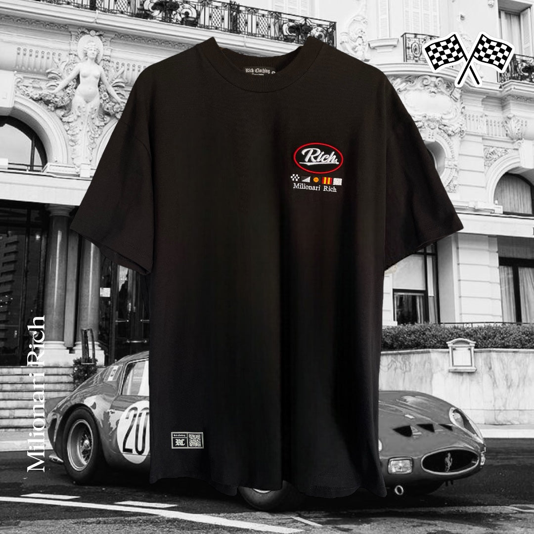 Camiseta Montecarlo negra