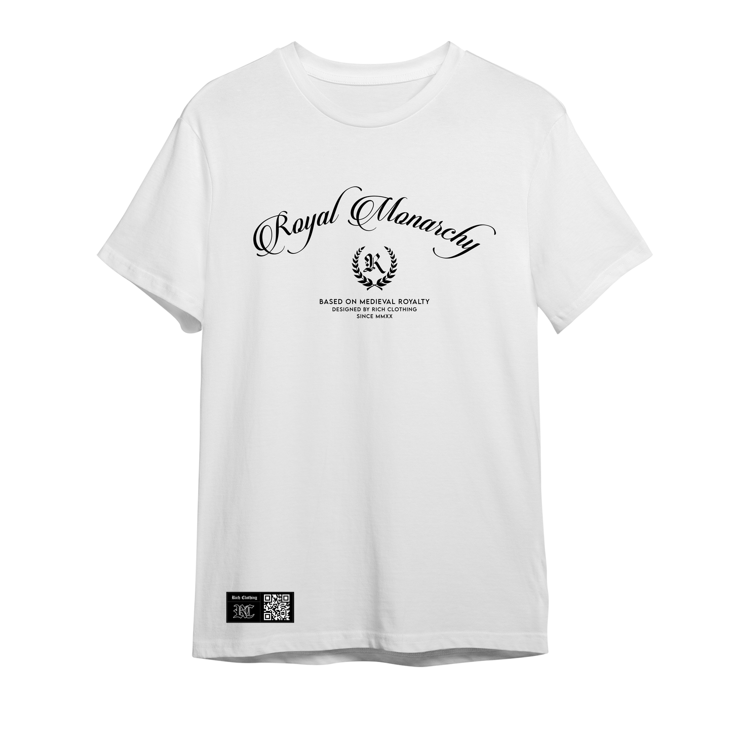 Camiseta royal Monarchy blanca