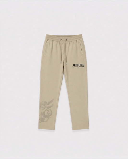 Sudadera essence of wealth ( beige)