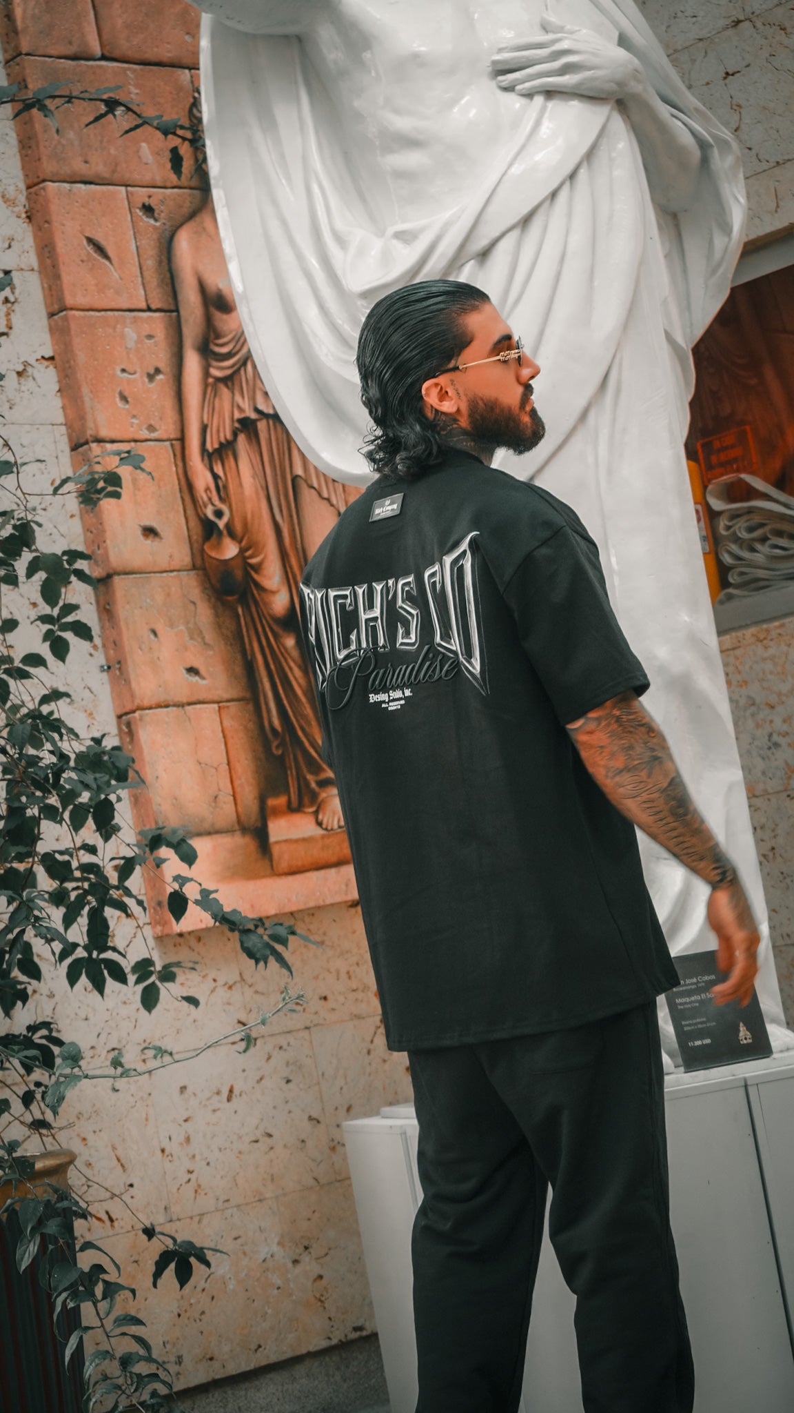 Camiseta RICH paradise emblema