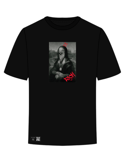 Camiseta Monalisa - Negra