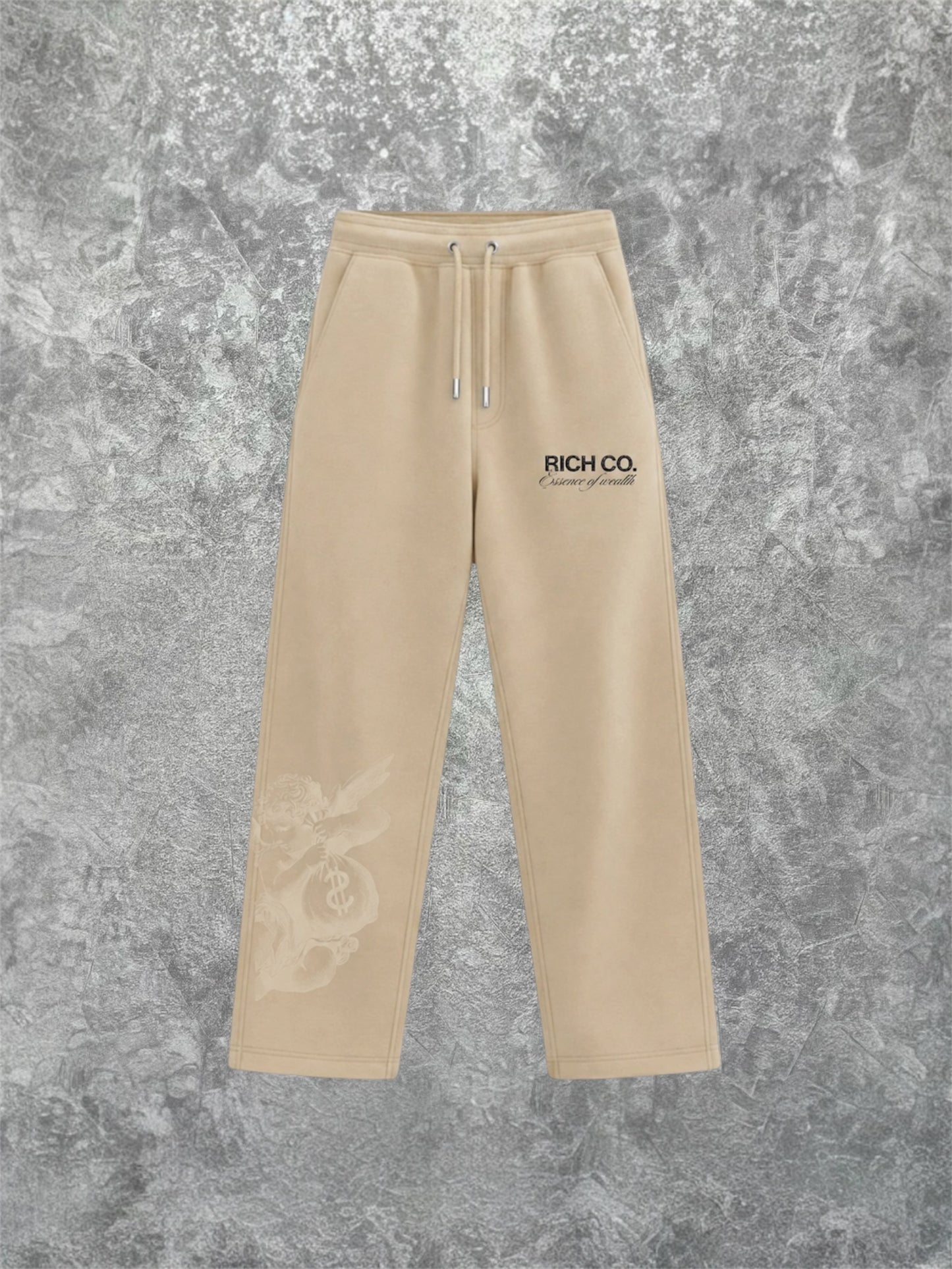 Sudadera essence of wealth ( beige)