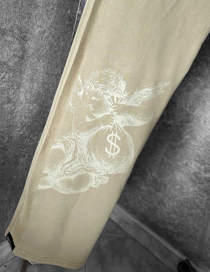Sudadera essence of wealth ( beige)