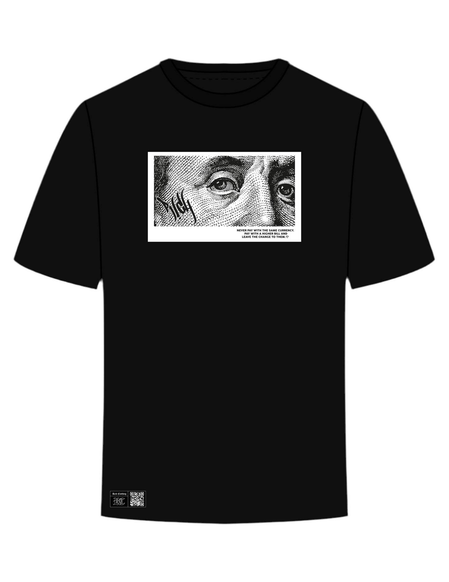 Camiseta Dollar - Negra