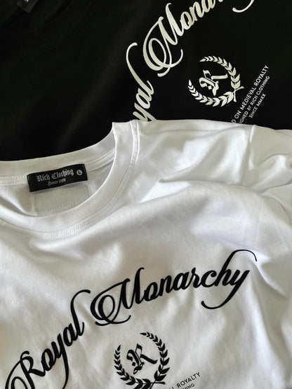 Camiseta royal Monarchy blanca