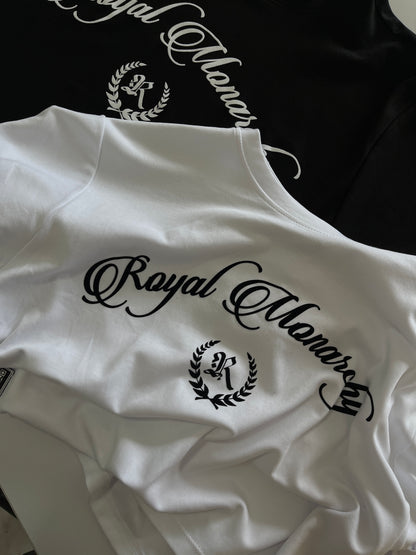 Camiseta royal Monarchy blanca