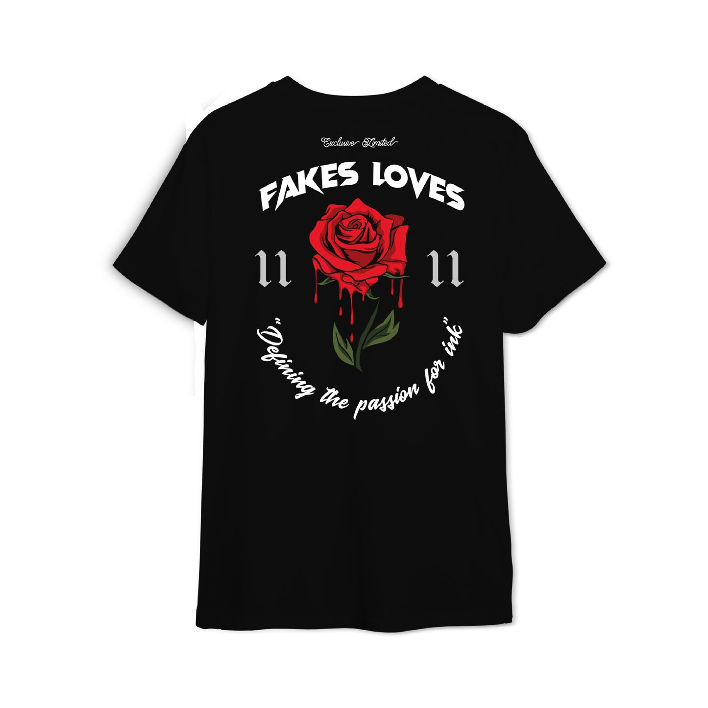 Camiseta Fakes Loves - Negra